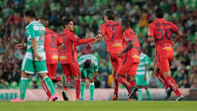 Morelia de Rodrigo Millar derrotó a Santos Laguna de Bryan Rabello en la liga mexicana