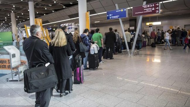 Lufthansa canceló 929 vuelos por huelga del personal de cabina