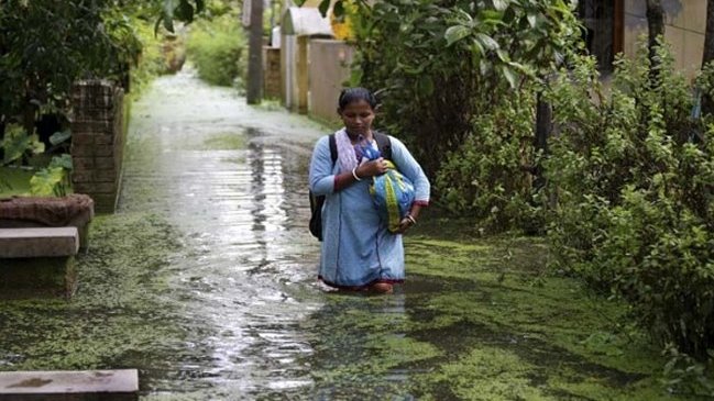 Al menos 32 personas han muerto por fuertes lluvias en el sur de India