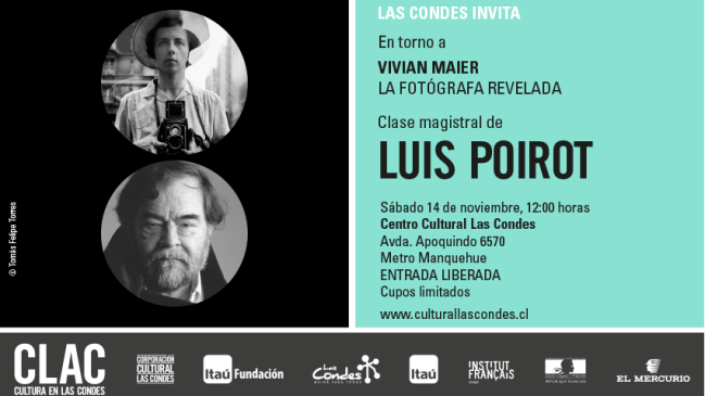 Este sábado realizarán clase magistral sobre la obra de Vivian Maier