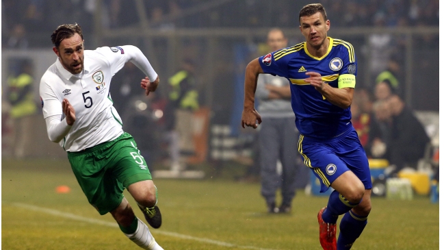 Irlanda igualó ante Bosnia y Herzegovina en la ida del repechaje a la Euro 2016