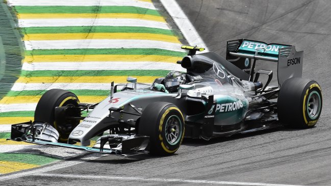 Nico Rosberg ganó en Brasil y aseguró el subcampeonato en el Mundial de Fórmula 1