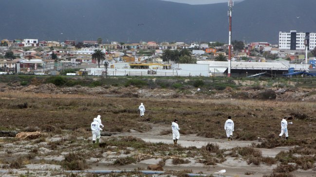 Restos humanos fueron encontrados en un humedal en Coquimbo