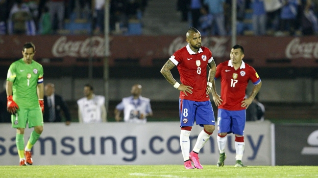 El día después de la derrota de Chile ante Uruguay