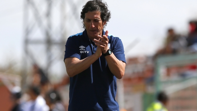 Mario Salas: Llegamos en las mejores condiciones para el partido ante U. de Chile