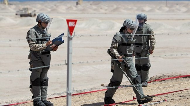 Cancillería respondió a reclamo boliviano: Desminado tiene plazo hasta 2020