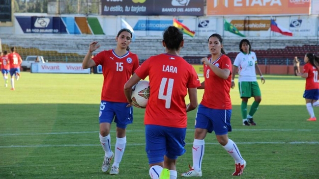 Chile debutará este sábado con Perú en el Sudamericano Sub 20 femenino