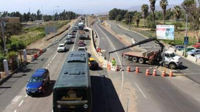 Nuevos desvíos por obras en la ruta La Serena-Vallenar se implementaron este viernes