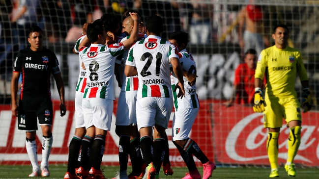 Palestino derribó a Colo Colo y puso en riesgo su liderato en el Torneo de Apertura