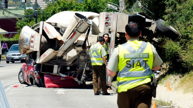 Chofer de camión que atropelló a mujer en Quilpué quedó en libertad