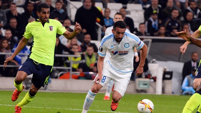 Olympique de Marsella y Mauricio Isla derrotaron a Saint Etienne