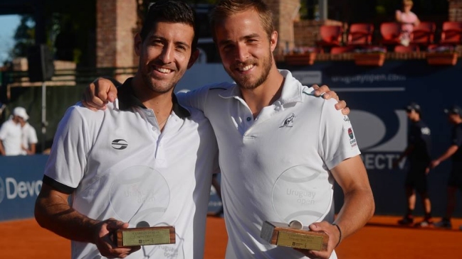 Hans Podlipnik volvió a mejorar su ránking histórico en dobles