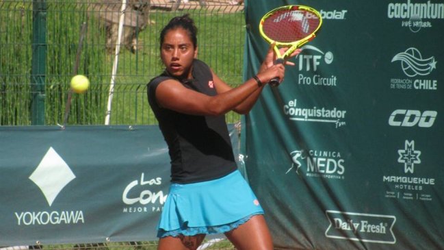 Daniela Seguel avanzó a cuartos del ITF de Las Condes tras derrotar a Andrea Koch