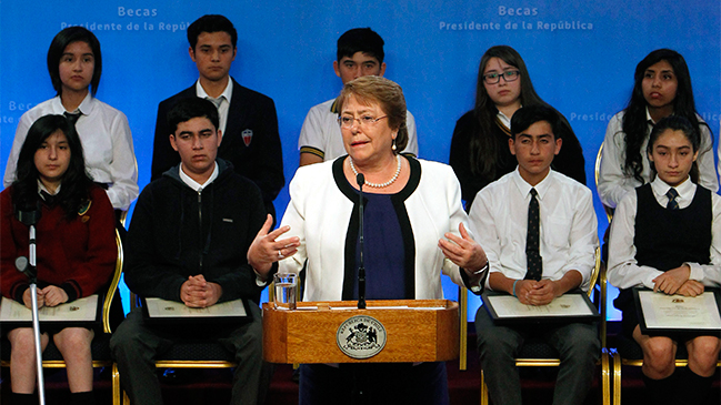 Bachelet confirmó: En diciembre ingresa al Congreso reforma a la educación superior