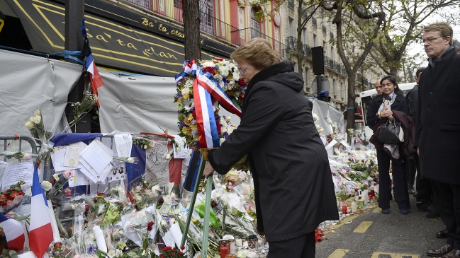 Presidenta Bachelet se reunió con familias de víctimas chilenas de Le Bataclan