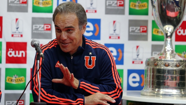 Lasarte y la Copa Chile: Lógicamente nos gustaría salir de la U ganando