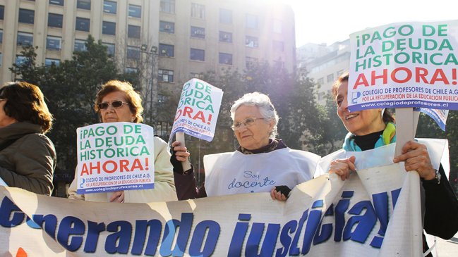 Colegio de Profesores se movilizará el 17 de diciembre por deuda histórica