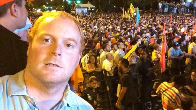 Edwards y Navarro ya están en Venezuela a dos días de las elecciones