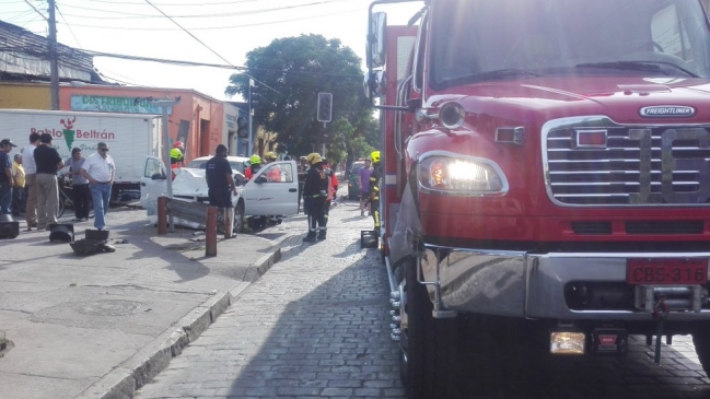 Ex alcalde Pedro Sabat sufrió accidente automovilístico en Santiago