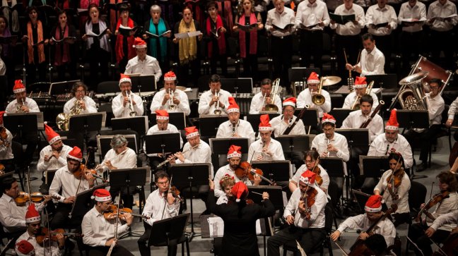Orquesta Sinfónica de Chile se suma a la celebración de la Navidad