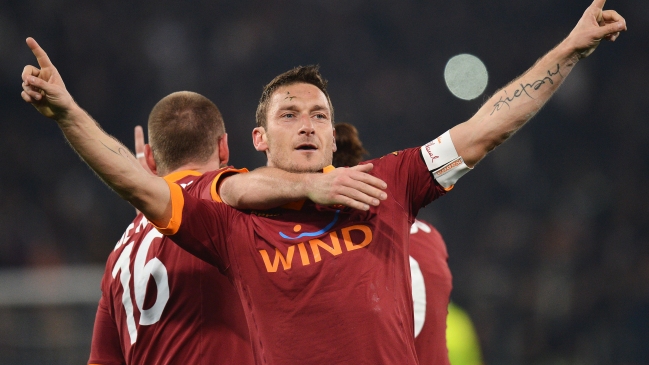 Francesco Totti: Salir aplaudido por el Bernabéu fue una sensación fantástica