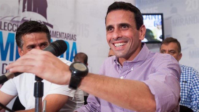 Capriles está 