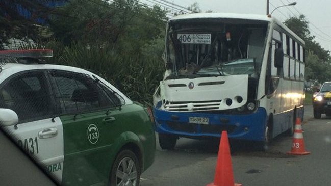 Accidente de tránsito dejó al menos 25 lesionados en Viña del Mar