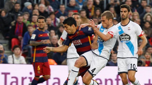 FC Barcelona de Claudio Bravo cedió un empate ante Deportivo La Coruña