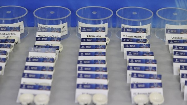 El sorteo de los octavos de final de la Liga de Campeones