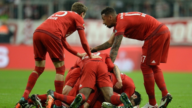 Arturo Vidal jugó en avance de Bayern a cuartos de final en la Copa de Alemania