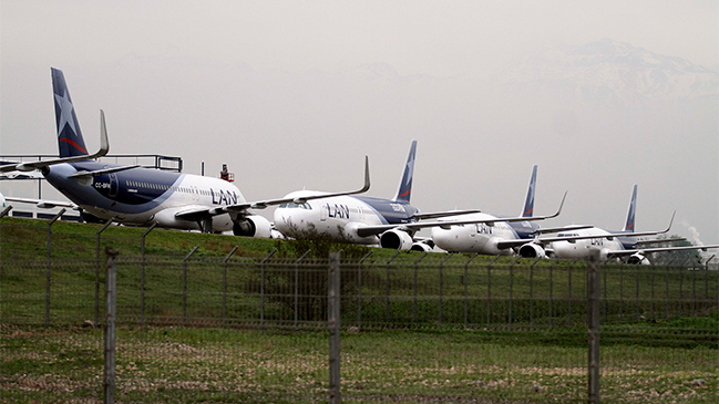 Paro DGAC: LAN publicó sus vuelos cancelados para este jueves