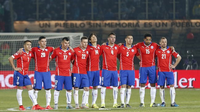 Chile no es cabeza de serie para la Copa América Centenario 2016