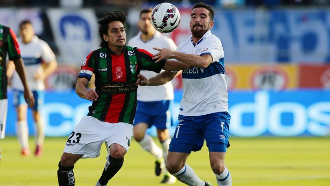 Palestino y Universidad Católica afrontan la final de la liguilla