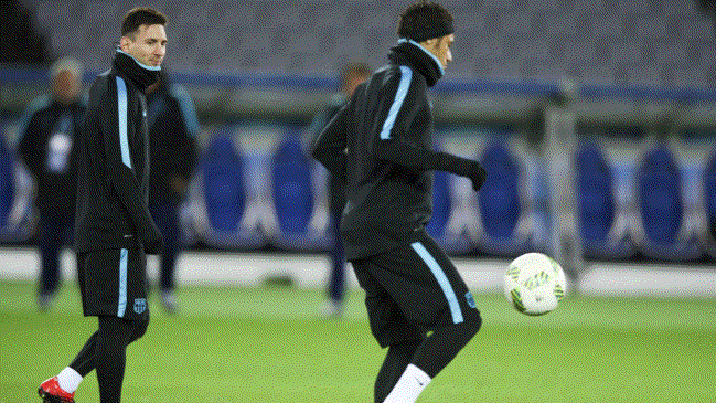 Lionel Messi y Neymar entrenaron, pero aún no se confirma si jugarán la final con River
