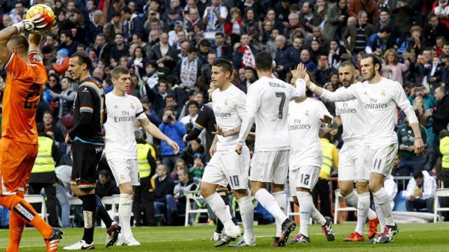 Real Madrid logró impresionante victoria sobre Rayo Vallecano