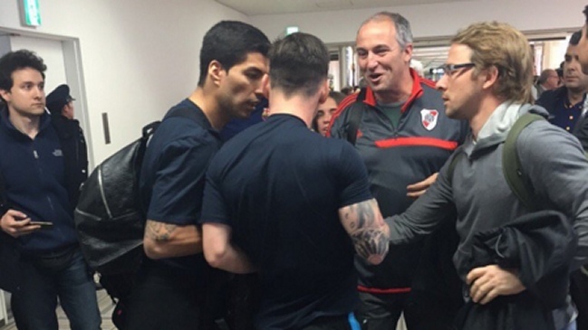 Hinchas de River escupieron a Lionel Messi en el aeropuerto de Tokio