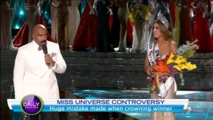  El vergonzoso error que empañó Miss Universo 2015 