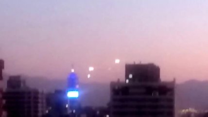   ¿Ovnis en el centro de Santiago? 