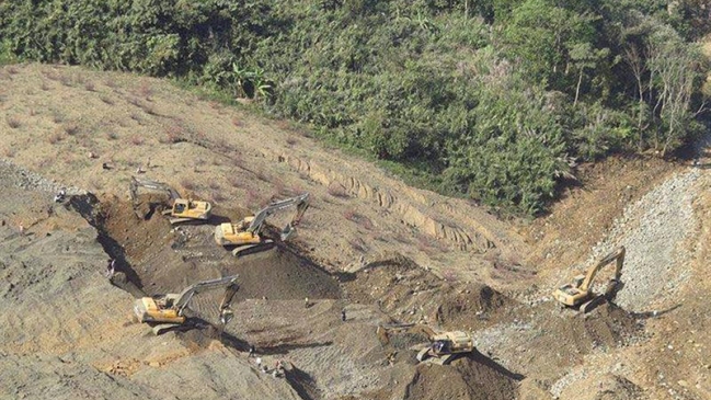 Derrumbe en mina de jade dejó decenas de muertos en Birmania