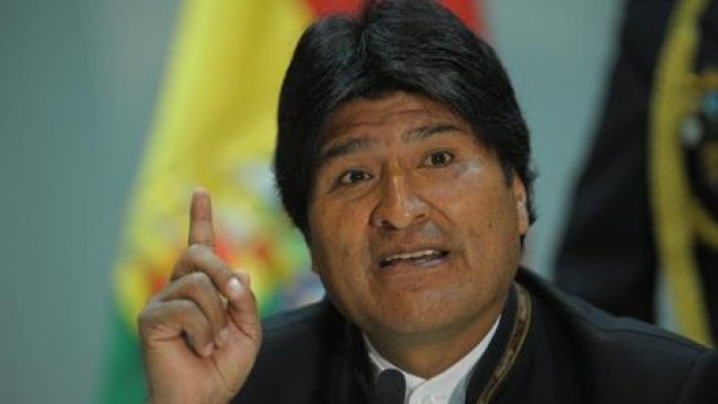 Morales analiza su mandato: 