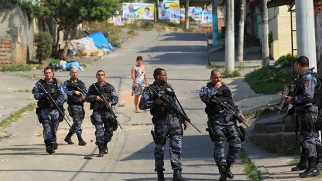Policía militarizada mató a cinco supuestos ladrones en Sao Paulo