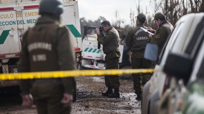 Carabineros detuvo a siete personas en Victoria por ataque armado