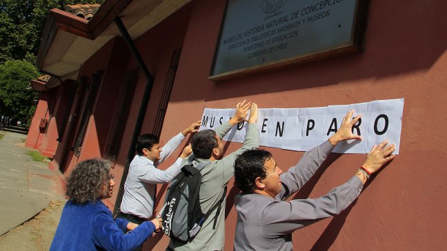 Paro de la Dibam continúa: Ya son 13 días de movilizaciones