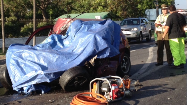 Accidente de tránsito dejó un fallecido en Talagante