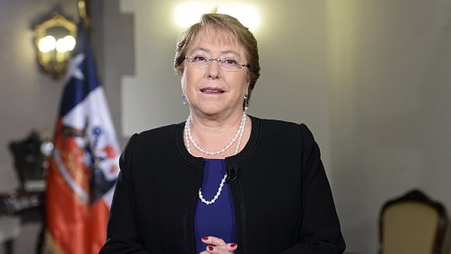 Mensaje de Bachelet a los chilenos: 