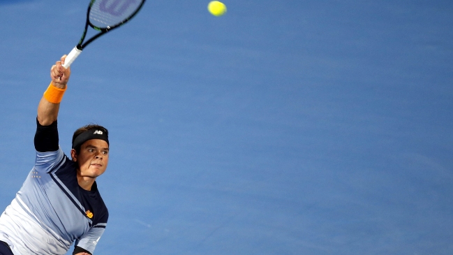 Milos Raonic sacó a Stan Wawrinka de la final de Abu Dhabi