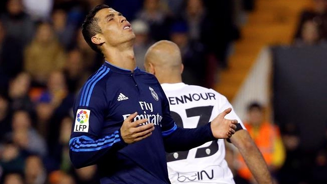 Real Madrid igualó con Valencia y sigue cediendo terreno en la lucha por la liga española