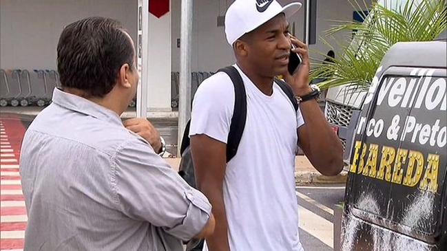 Frickson Erazo llegó a Belo Horizonte para fichar en Atletico Mineiro