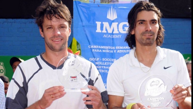 Julio Peralta y Horacio Zeballos debutarán este martes en el dobles de Mendoza