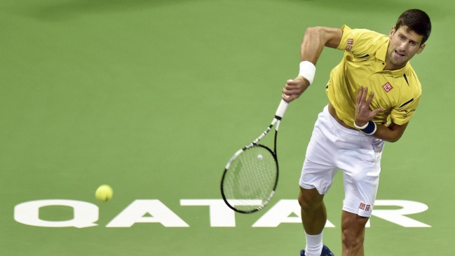 Djokovic alcanzó los cuartos de final en Doha tras batir a Verdasco